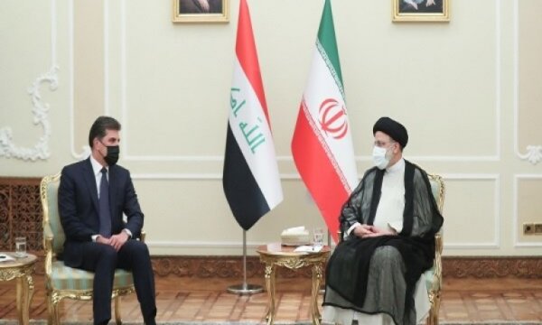 Yeni Cumhurbaşkanı Reisi, Neçirvan Barzani’yi kabul etti