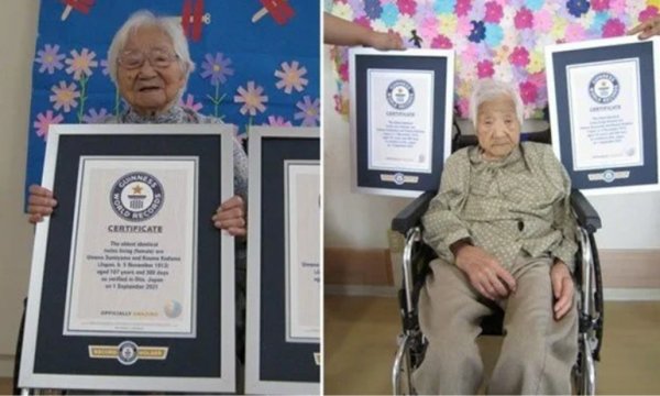 Dünyanın en yaşlı tek yumurta ikizleri tescillendi: 107 yıl 300 gündür yaşıyorlar