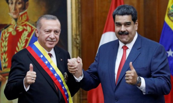 Erdoğan'dan Venezuela ile müzakere sorusuna yanıt: I love Venezuela
