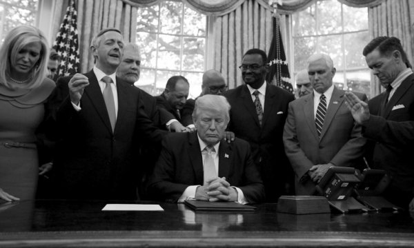 Hristiyan milliyetçiliği Trump'ın en güçlü silahlarından biri