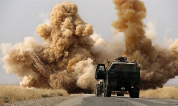 Irak'ta ABD askeri lojistik konvoyu hedef alındı