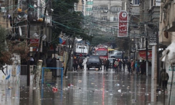 Gazze'de sel felaketi