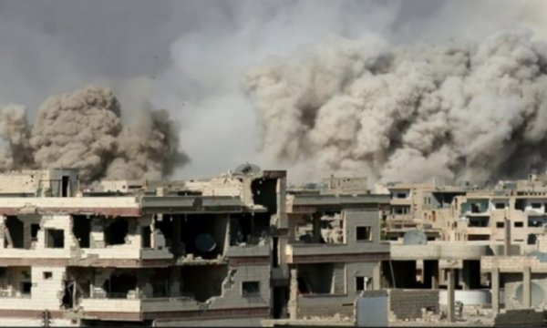 İşgalci ABD'nin Suriye'deki hava saldırıları yeniden başladı