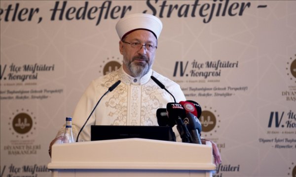 Diyanet İşleri Başkanı Erbaş: Müftülük makamı önderlik ve rehberlik makamıdır