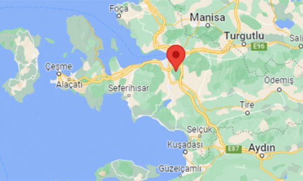 İzmir'de korkutan deprem