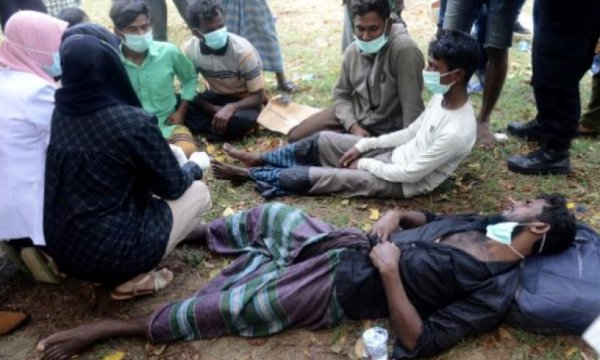 Myanmar'dan kaçan Arakanlı mülteciler Endonezya sahilinde bulundu