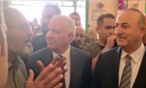 Filistin’de Çavuşoğlu’na tokat sözler - Video
