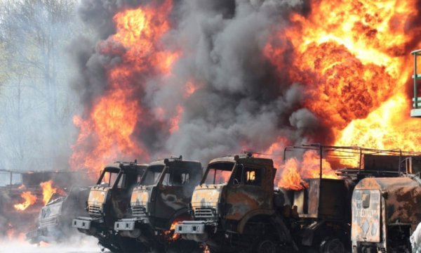 Rusya ordusu: Ukrayna ordusuna ait petrol rafinerileri imha edildi