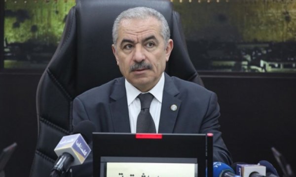 Filistin Başbakanı Iştiyye: İşgalci güçlerin yağmaladığı doğal gaz hakkımızı herkese hatırlatıyoruz