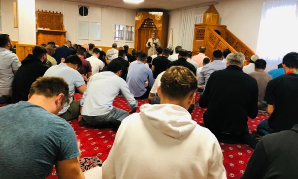 Basel'de Kurban Bayramı sevinçle karşılandı