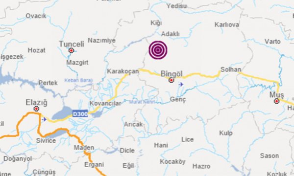 Bingöl'de korkutan deprem | Son depremler