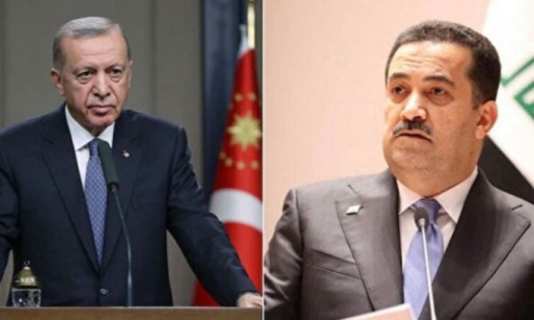  Erdoğan, Irak Başbakanı Sudani ile görüştü