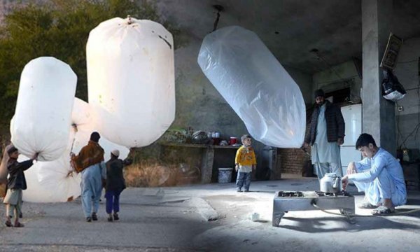 Poşetle Doğalgaz! 20 dakikada doluyor, 2 saatte bitiyor 