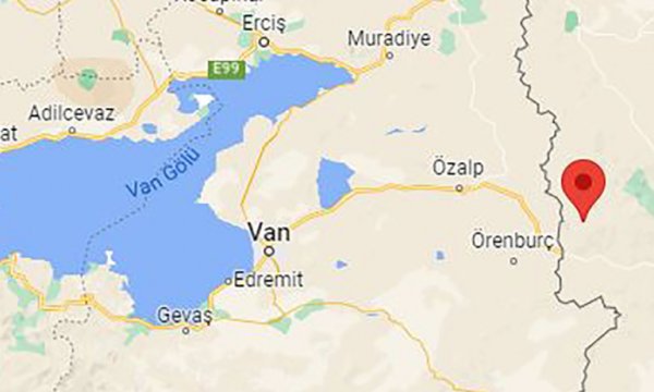 Van'da korkutan deprem 
