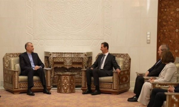 İran Dışişleri Bakanı Emir Abdullahiyan Beşar Esad ile görüştü