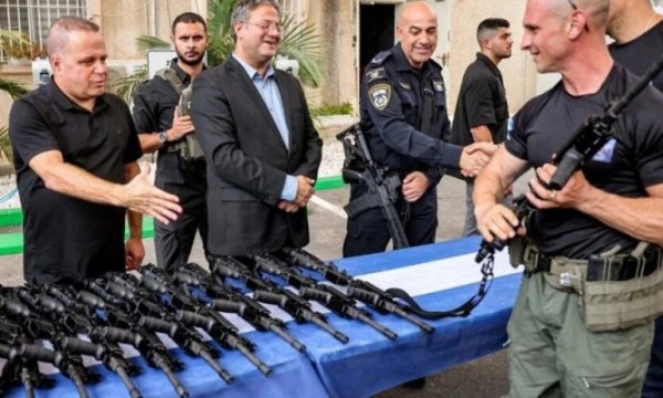 Siyonistler silah ruhsatı başvurularında 7 Ekim'den bu yana rekor kırdı 