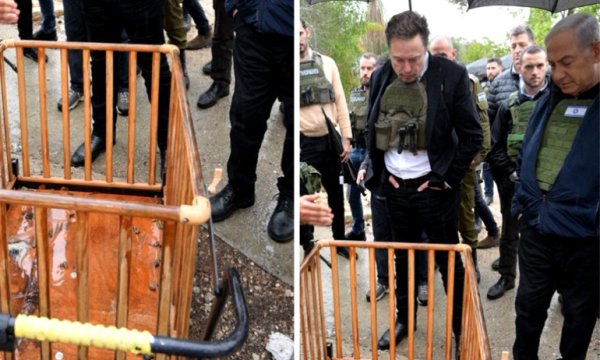 Elon Musk'a gösterilen boş beşik görüntüleri manipülasyon içerikli 