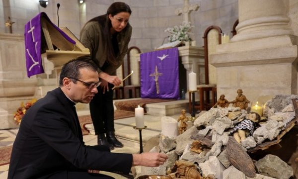 Gazze'deki vahşete tepki gösteren Hıristiyanlar Noel’i kutlamıyor… 