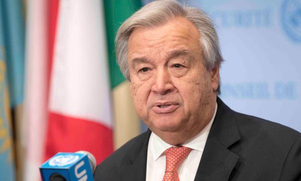 Guterres: İnsanlık acı çekiyor