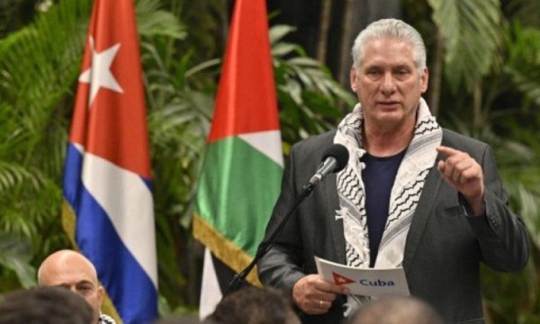Küba Devlet Başkanı Miguel Diaz Canel: "İsrail'in barbarlığına son verilmeli!"