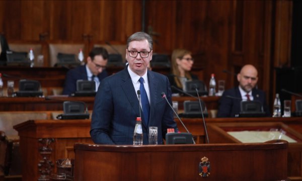 Sırp lider Vucic, Kosova meselesinin çözümü için sunulan Fransız-Alman Planı'nı değerlendirdi
