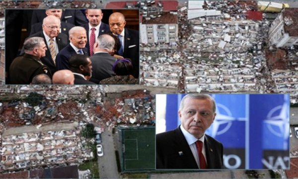 Deprem, ABD öncülüğündeki NATO ikiyüzlülüğüne dünyayı sarsan bir darbe indirdi