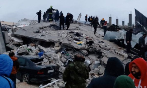 Deprem Suriye'yi de vurdu: En az 1451 can kaybı