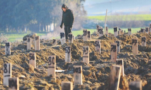 Depremde can kaybı 35 bini aştı