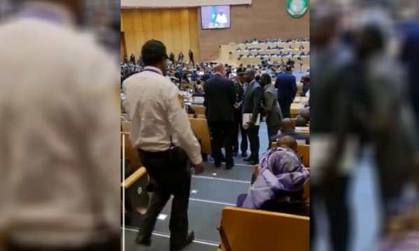İsrail heyeti Afrika Birliği zirvesinden kovuldu