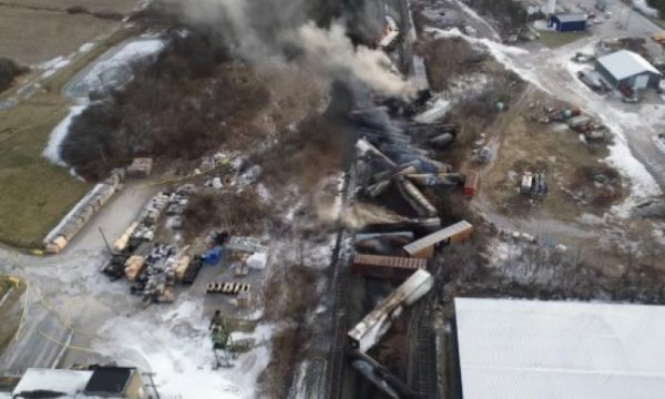 Ohio'daki "kimyasal felaket" yerel halka göre bölgenin Çernobil'i
