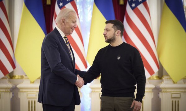 ABD Başkanı Biden Kiev'de