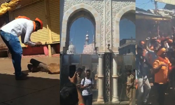 Hindu çeteler İslami merkezi ateşli silahla hedef aldı