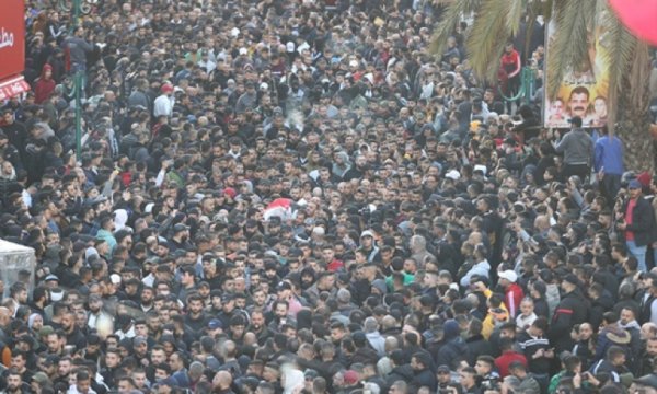 İsrail güçlerinin katlettiği 10 Filistinli toprağa verildi