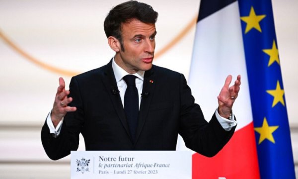 Fransa Cumhurbaşkanı Macron, ülkesinin Afrika stratejisini açıkladı