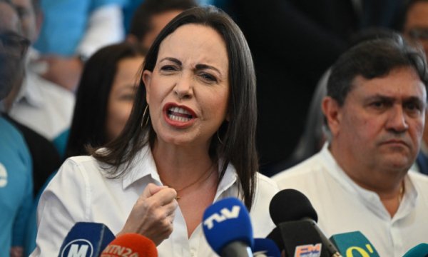 Her yerde bir ABD kuklası…Venezuela'nın muhalefet lideri Machado: İsrail’e hayranım!