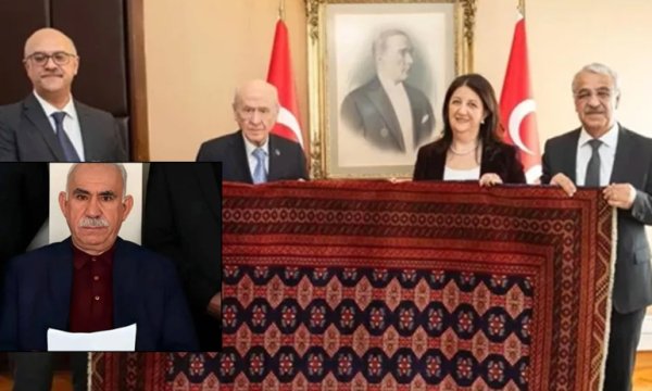 Öcalan'dan Bahçeli'ye “Terörsüz Türkiye”nin kilimi…