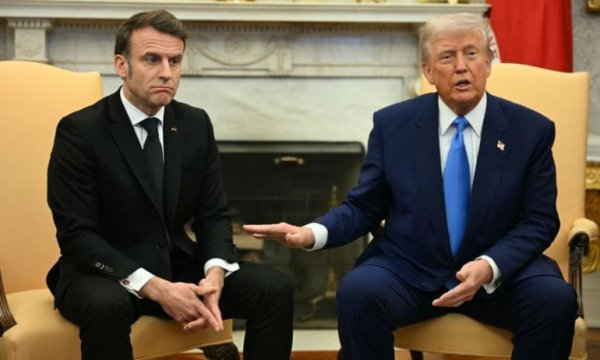 Trump, Macron'un mesajını ifşa etti