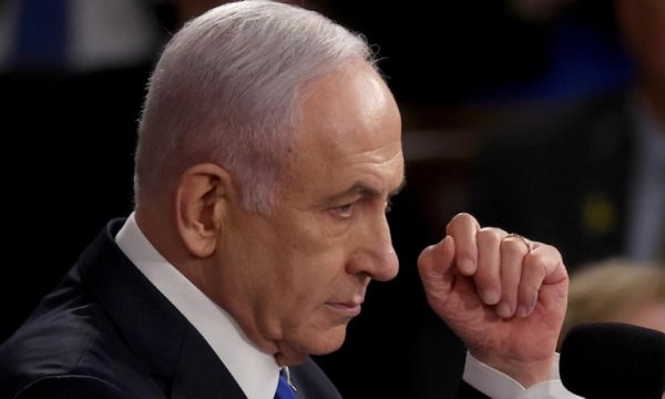Gazze kasabı Netanyahu'nun ofisi vuruldu!