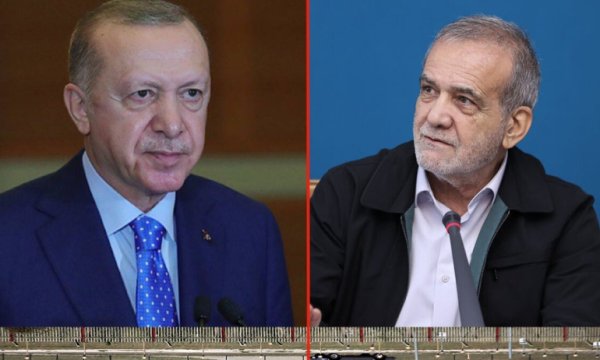 Erdoğan, Pezeşkiyan ile görüştü: Füzeler İran’ın değil, özel ekip kurulabilir!