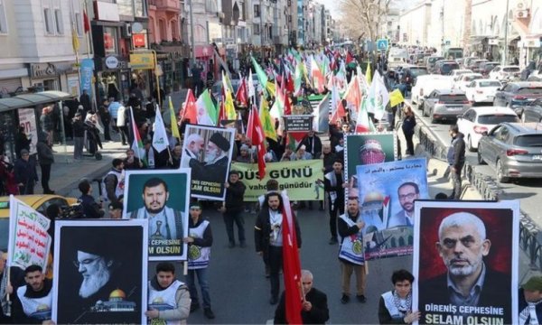 İstanbul, Dünya Kudüs Günü'nde Direniş Cephesi'ne sadakat sözü verdi