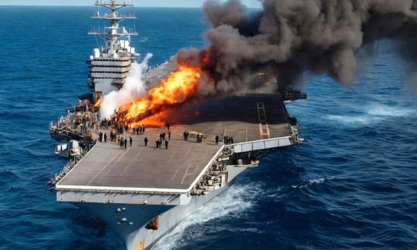 Gerald Ford krizi büyüyor... 30 saatlik yangın... Askerler ortada kaldı... Mürettebat isyanda