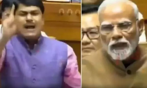 Hindistan Meclisi'nde Modi'yi yerin dibine sokan sözler!