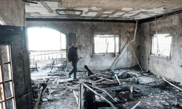 Evleri kundaklanan Filistinliler yaşadıkları korku dolu anları anlattı 