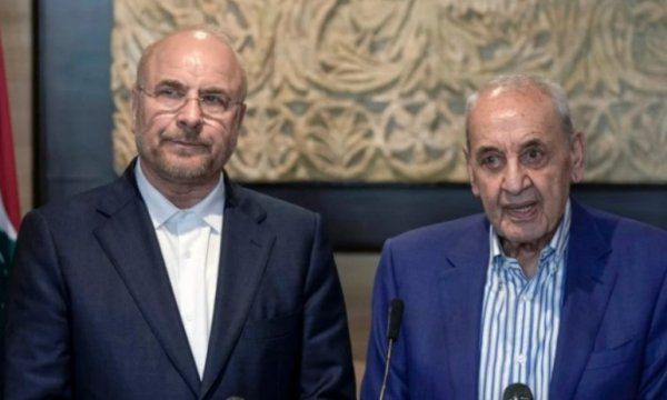 Berri ve Ghalibaf'tan ortak mesaj: Ateşkes öncelik olmalı