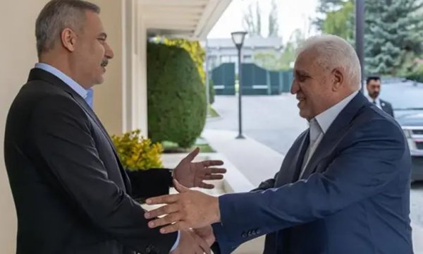 Hakan Fidan, Haşdi Şabi liderini ağırladı
