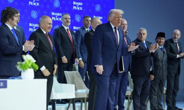 Trump'ın 'Barış Kurulu' böyle olur...Katliamlara sessiz, filoya şahin
