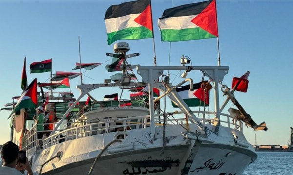 Küresel Sumud Filosu'na saldırı! 17 tekne alıkonuldu