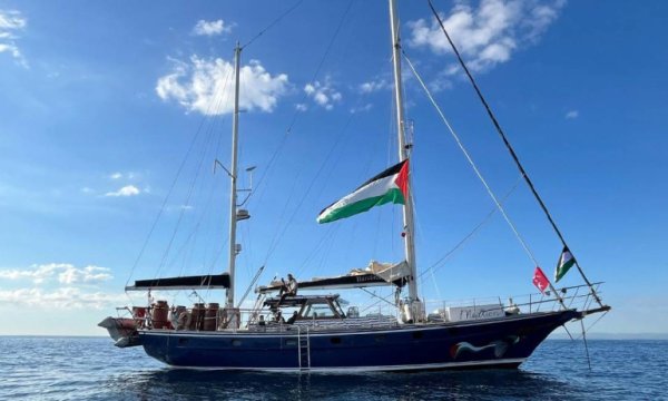 Küresel Sumud Filosu'nun etrafında İHA hareketliliği