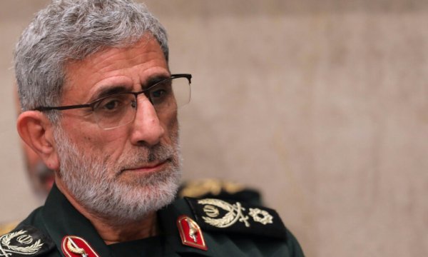 Tuğgeneral Kaani’den Kassam Komutanı Haddad için taziye mesajı