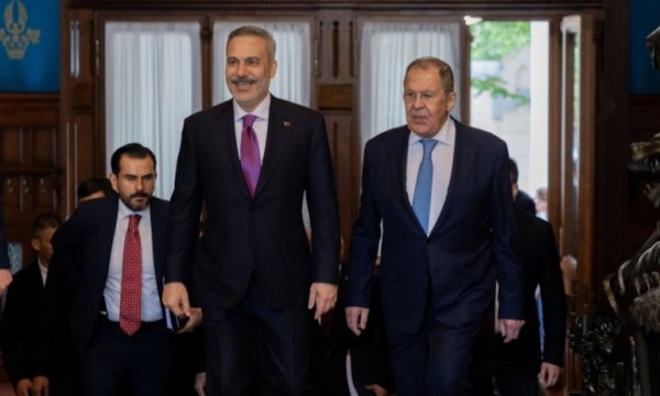 Fidan'dan Lavrov ile basın toplantısı: 'İsrail anlaşmayı sabote edebilir'